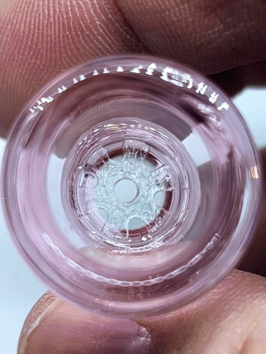 14mm Pink Star Screen Filter Bowl