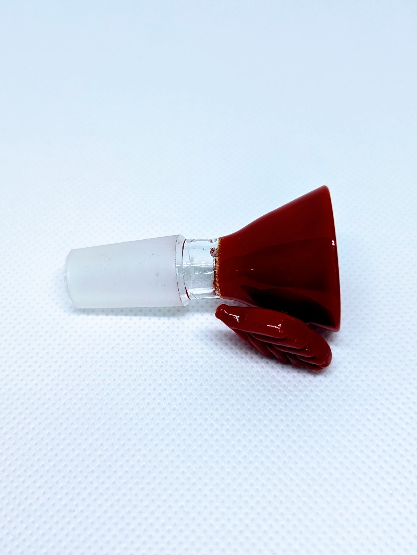 14mm Red Leaf Handle Star Screen Filter Bowl Slide