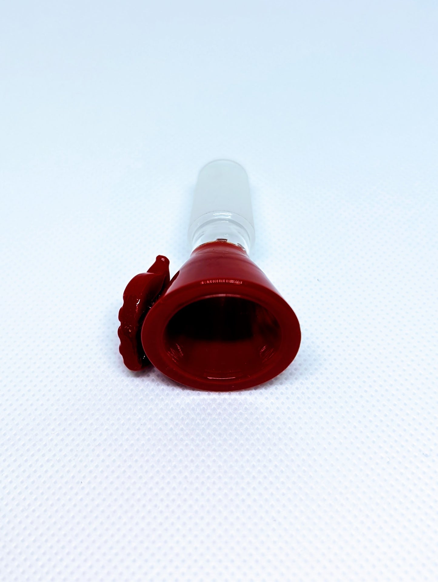 14mm Red Leaf Handle Star Screen Filter Bowl Slide