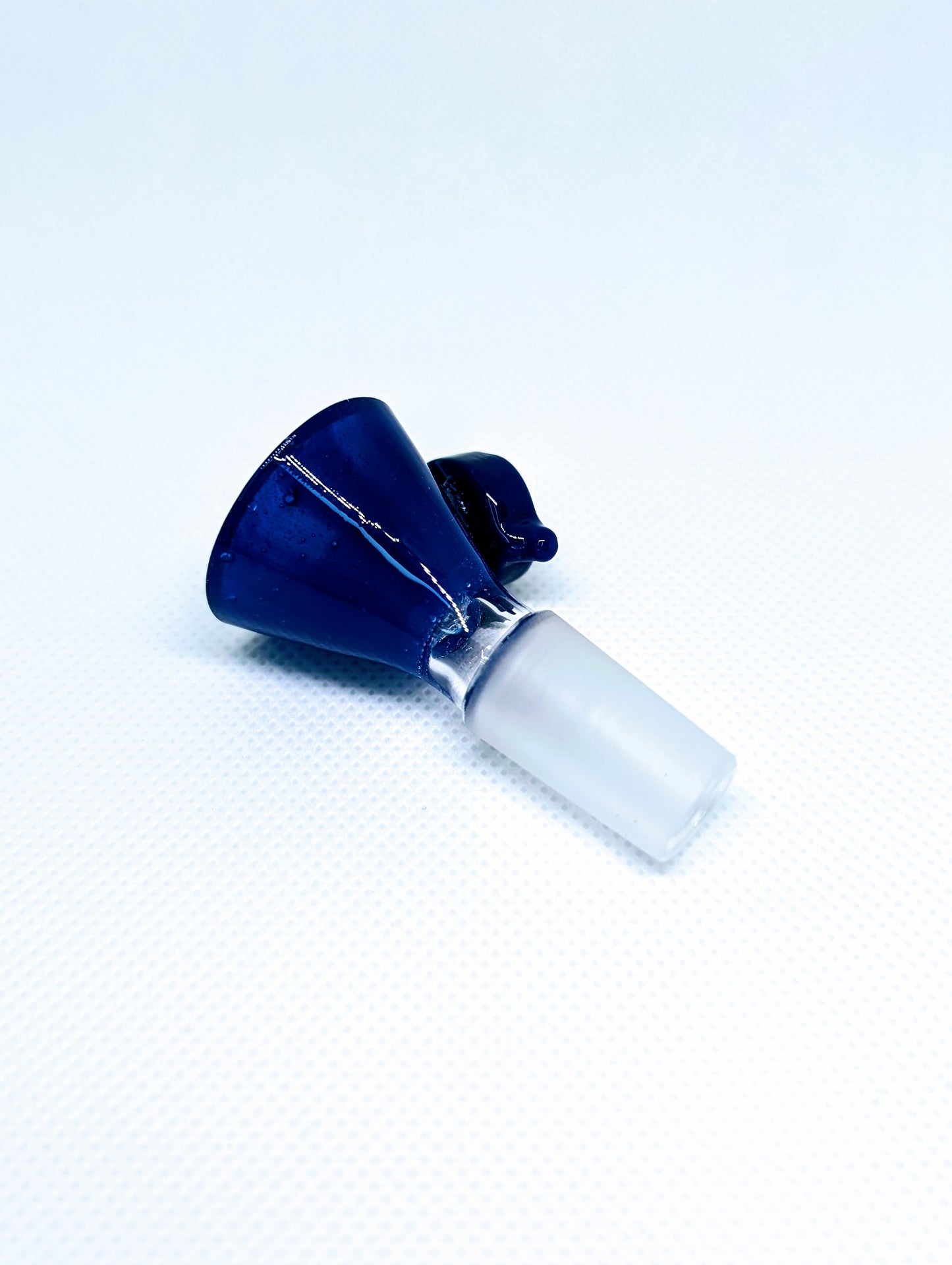 14mm Blue Leaf Handle Star Screen Filter Bowl Slide