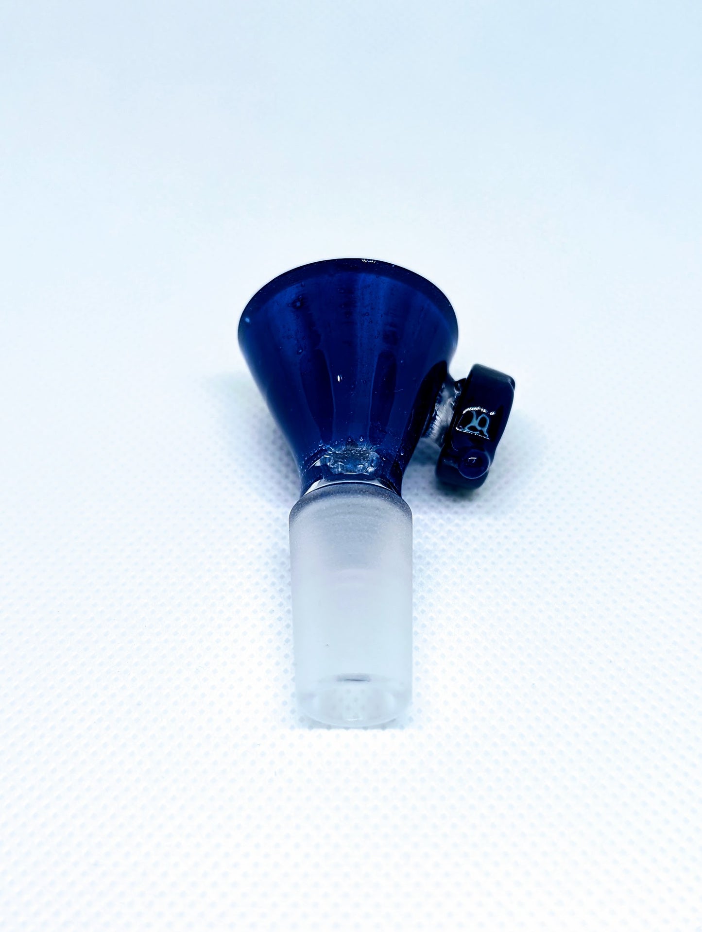 14mm Blue Leaf Handle Star Screen Filter Bowl Slide