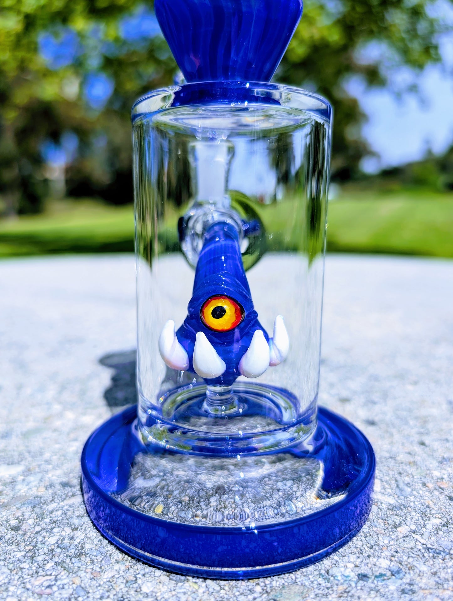 8" Cobalt Cyclops Rig & Matching Screen Filter Bowl