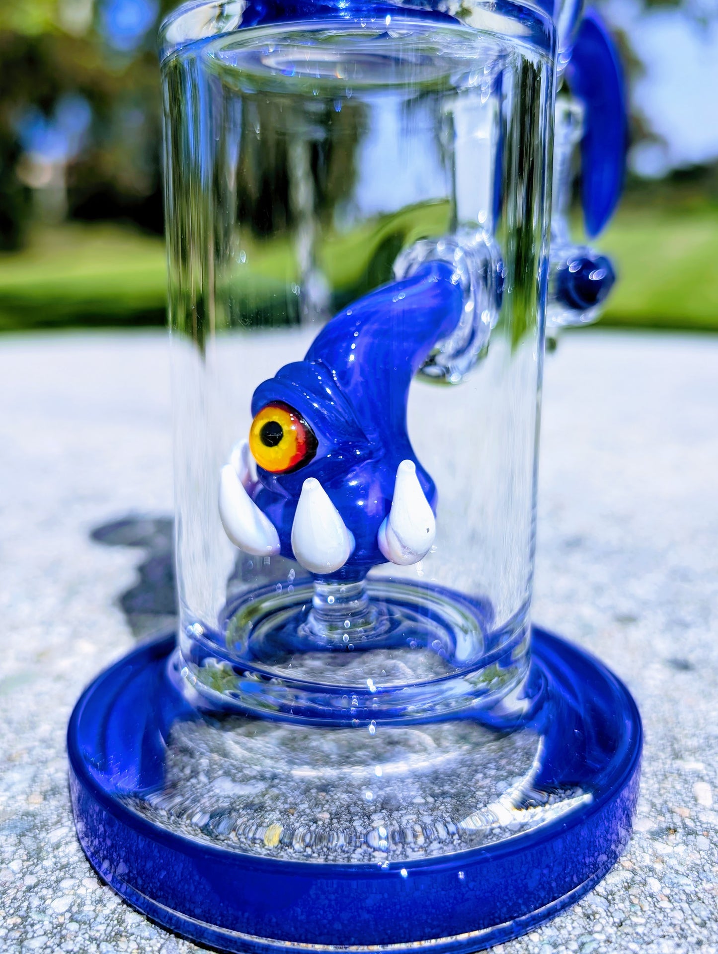 8" Cobalt Cyclops Rig & Matching Screen Filter Bowl
