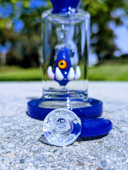 8" Cobalt Cyclops Rig & Matching Screen Filter Bowl