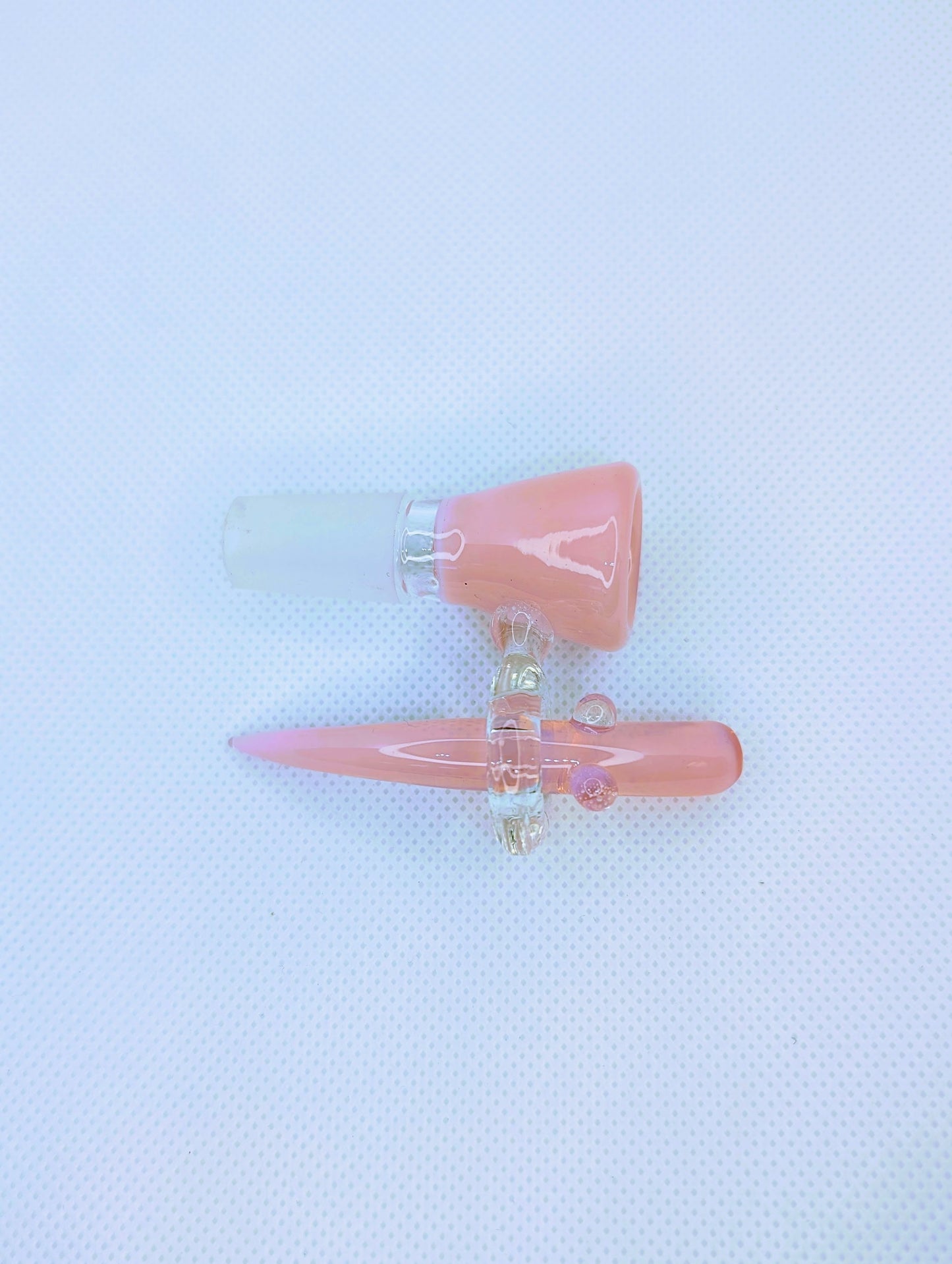 14mm Pink Screen Bowl & Poker Cleaner Combo