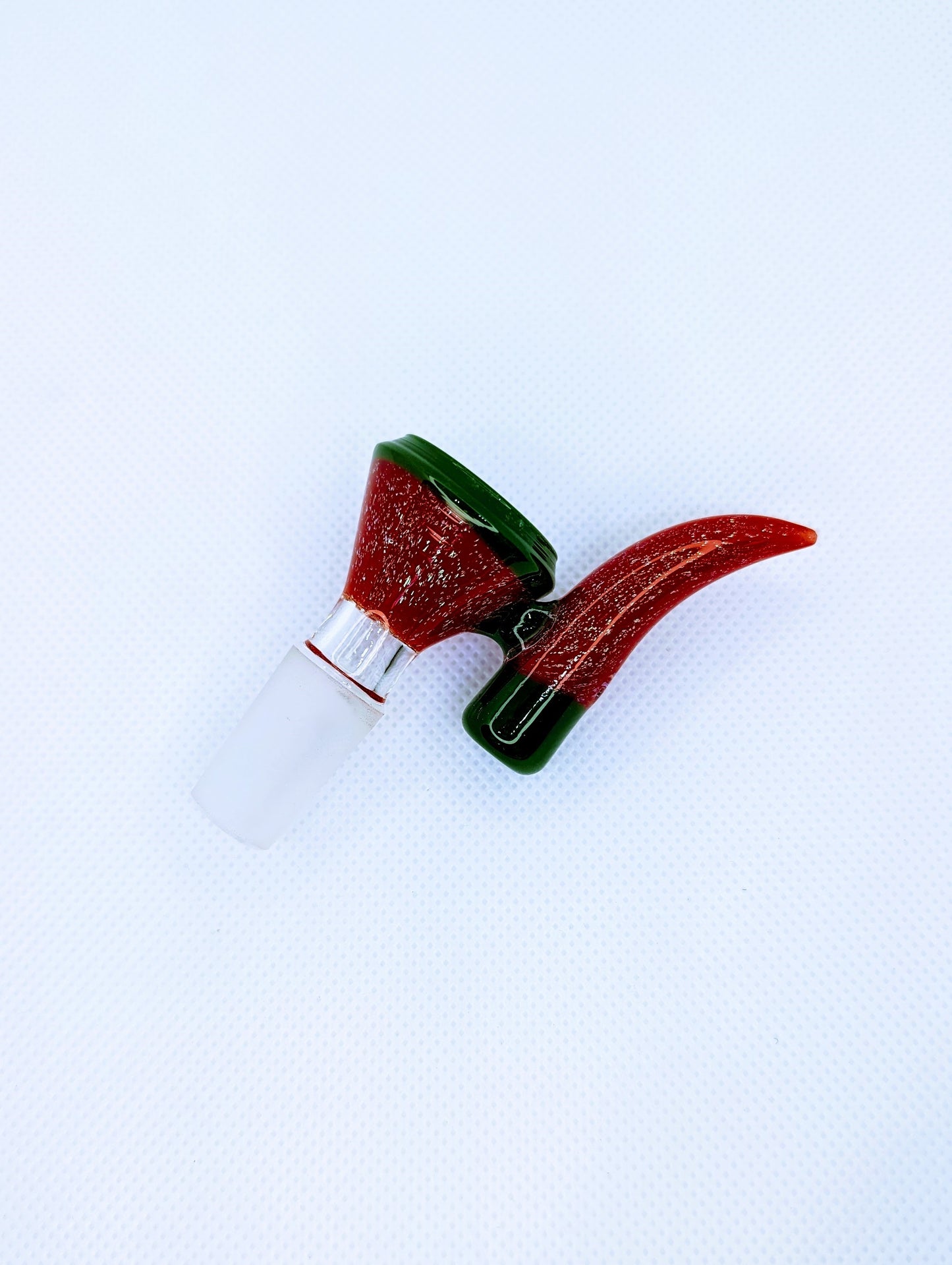 14mm Watermelon Crushed Opal Filter Screen Bowl Slide