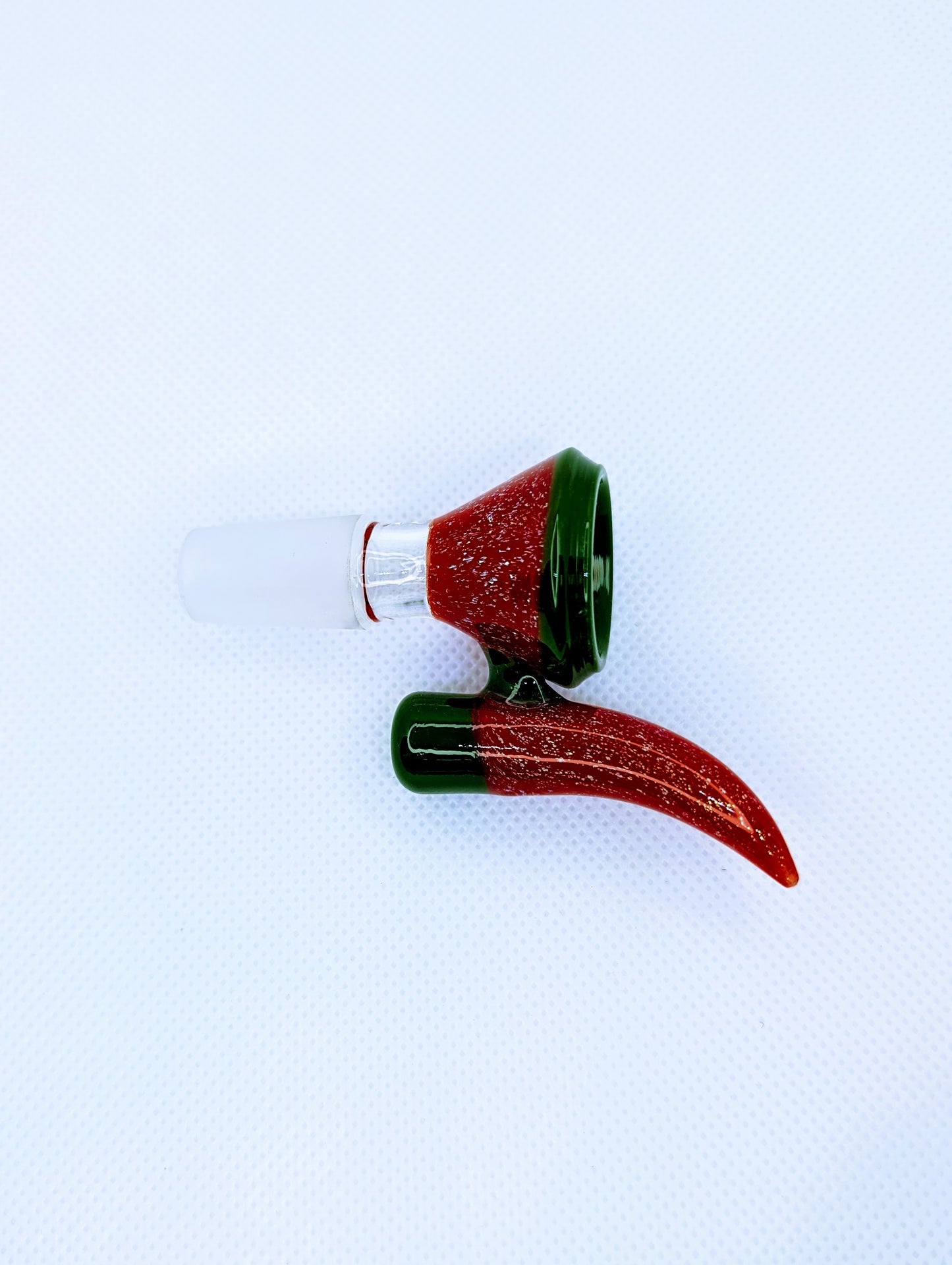 14mm Watermelon Crushed Opal Filter Screen Bowl Slide