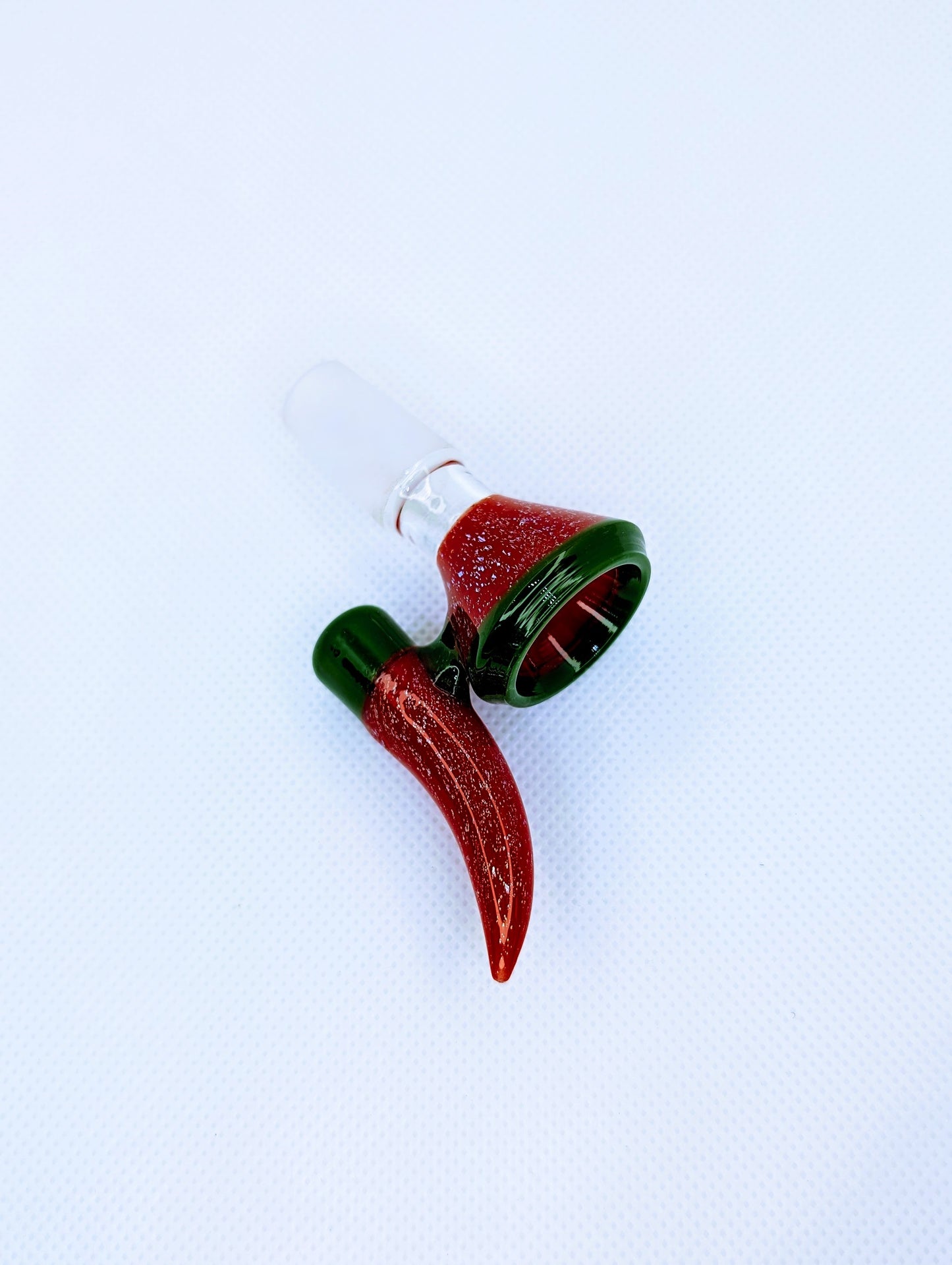 14mm Watermelon Crushed Opal Filter Screen Bowl Slide