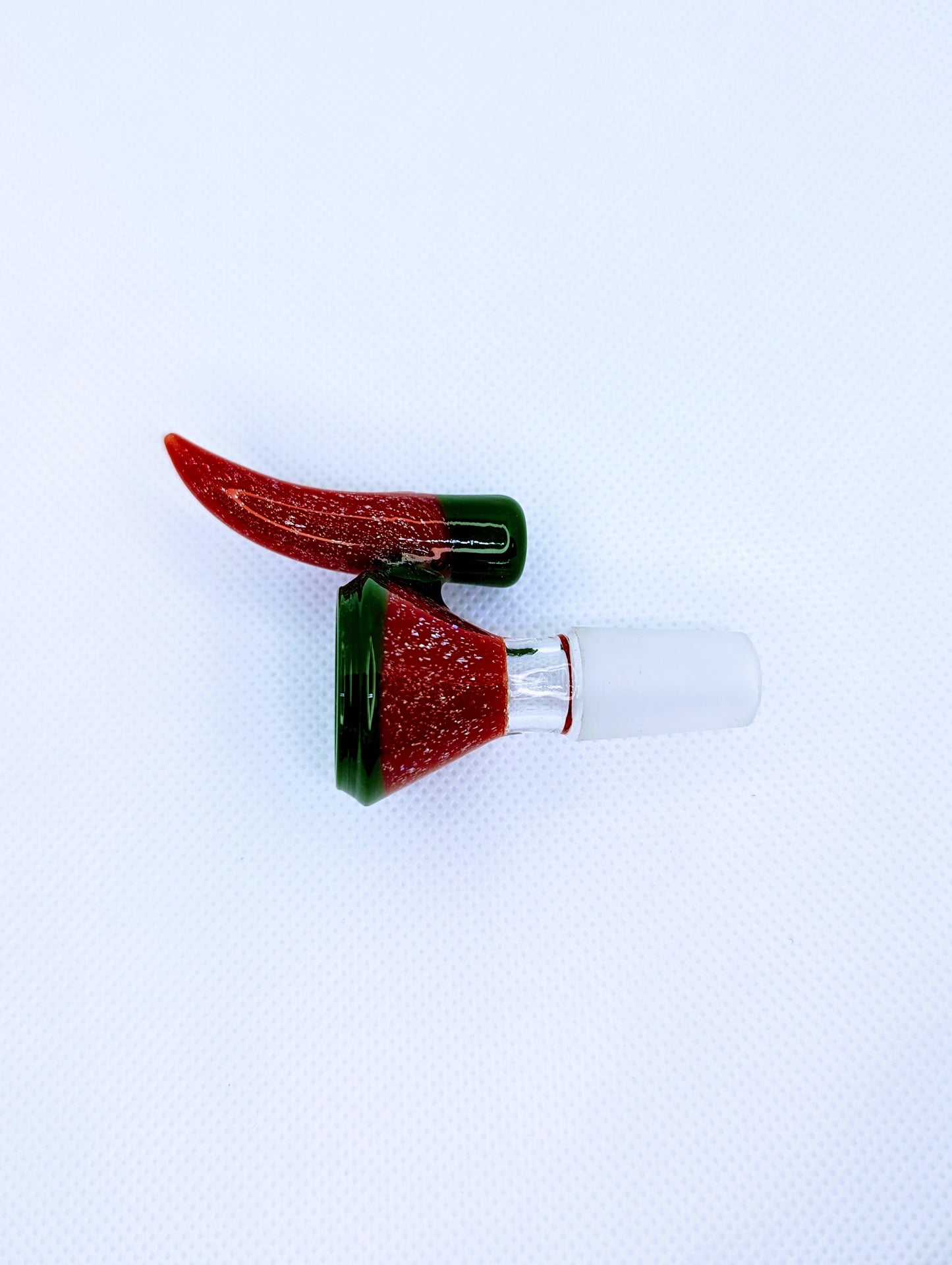 14mm Watermelon Crushed Opal Filter Screen Bowl Slide