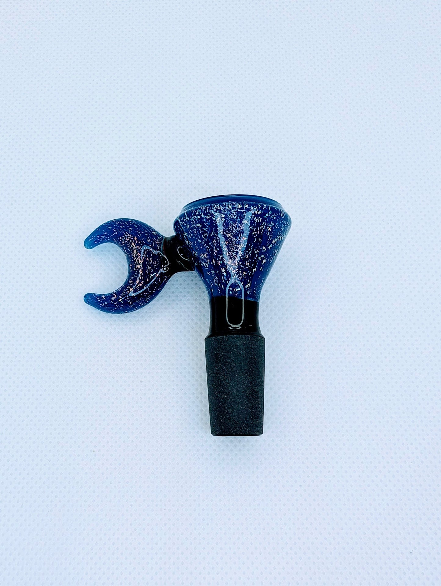 14mm Crescent Moon Crushed Opal Filter Screen Bowl Slide (Copy)