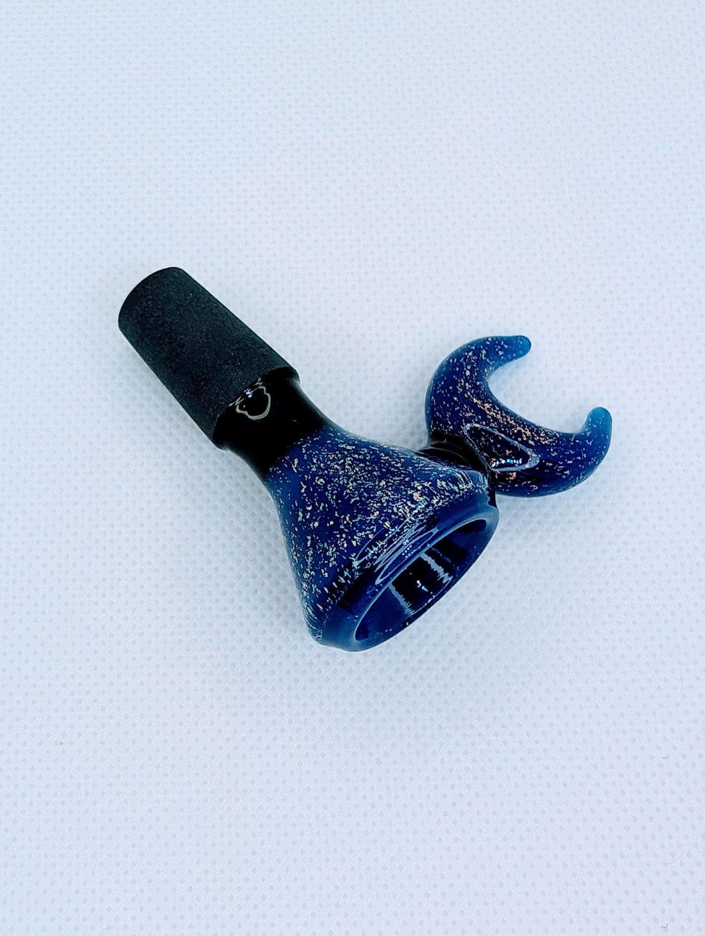 14mm Crescent Moon Crushed Opal Filter Screen Bowl Slide (Copy)