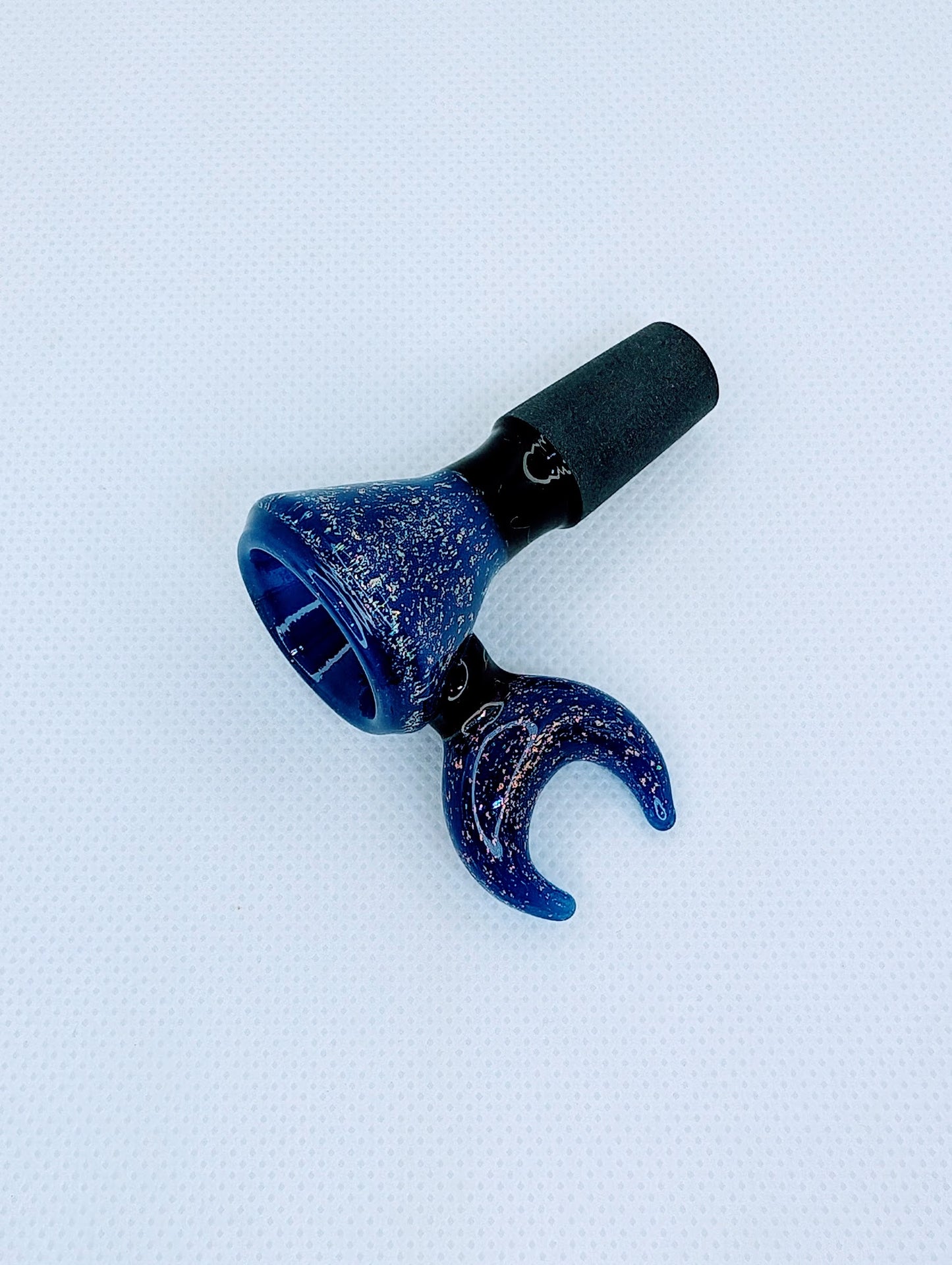 14mm Crescent Moon Crushed Opal Filter Screen Bowl Slide (Copy)