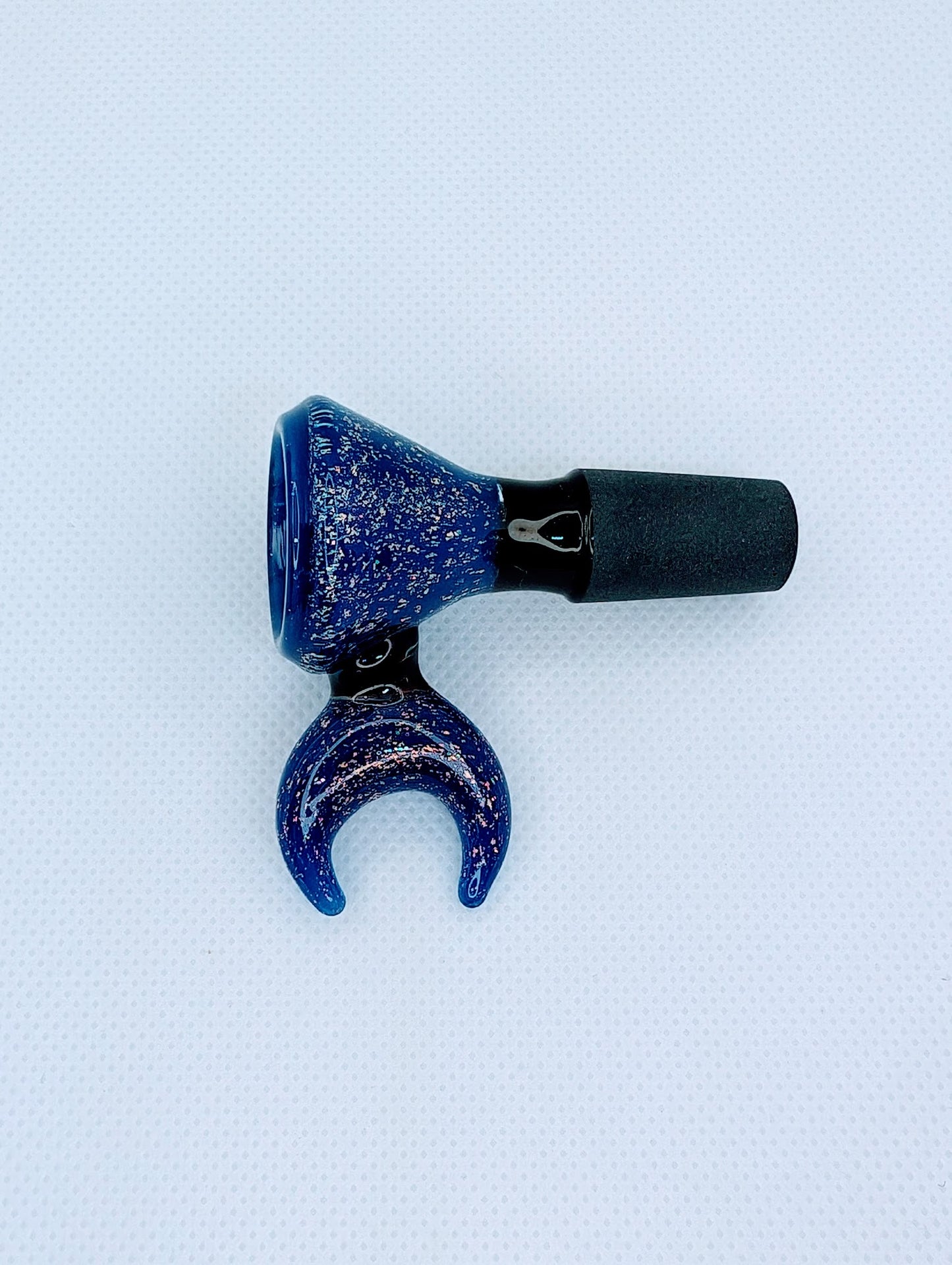 14mm Crescent Moon Crushed Opal Filter Screen Bowl Slide (Copy)