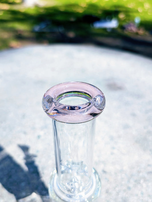 11" Pink Matrix Perc Beaker Premium Quality Glass Bong