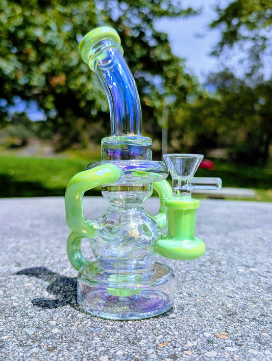 8" Slime Rainbow Matrix Recycler Rig (Copy)