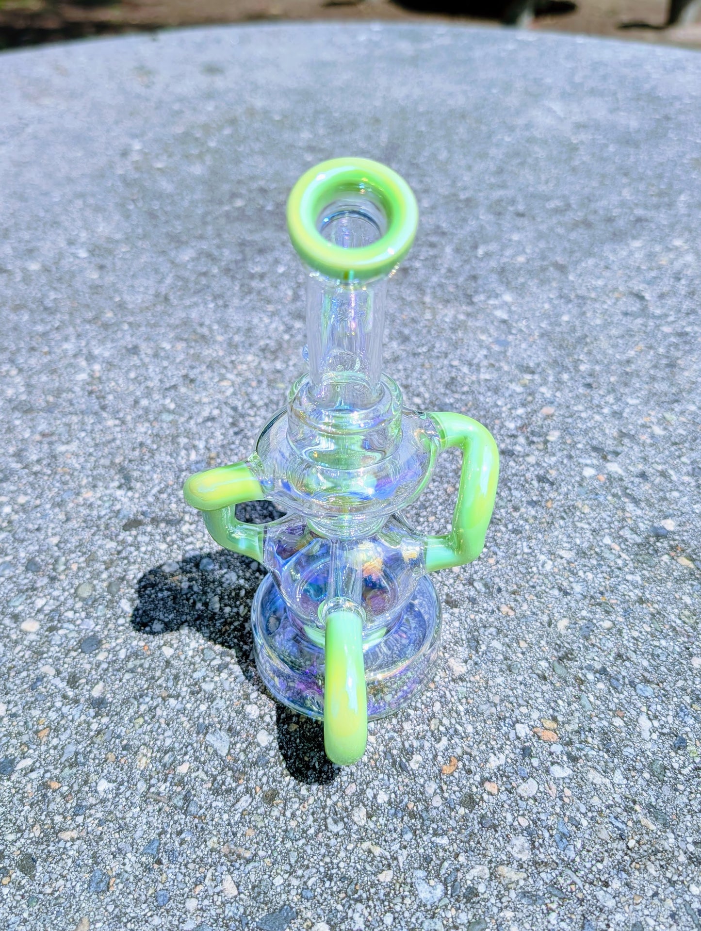 8" Slime Rainbow Matrix Recycler Rig (Copy)