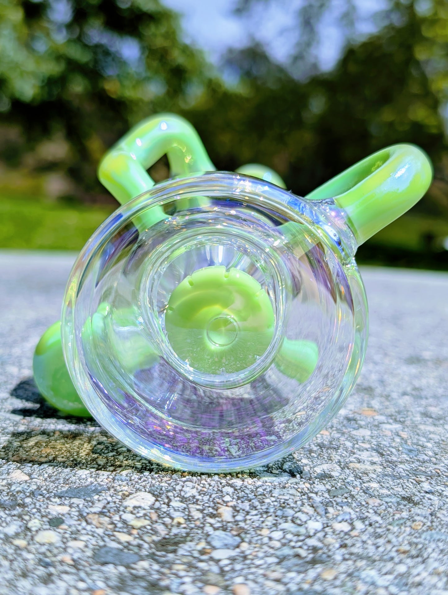 8" Slime Rainbow Matrix Recycler Rig (Copy)