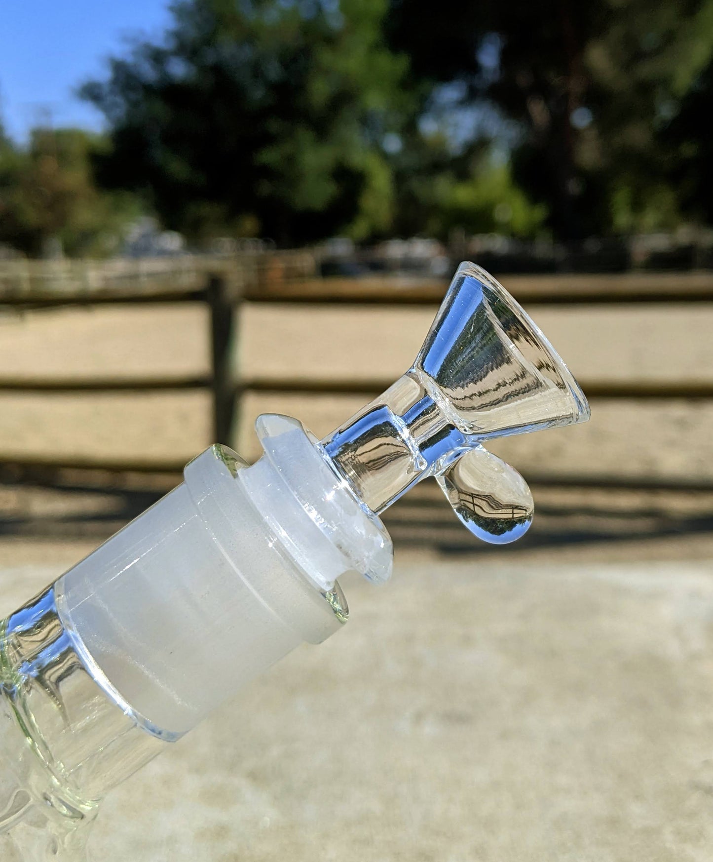16" Heavy Duty Matrix Perc Beaker Glass Bong