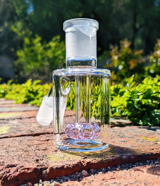 3" 14mm 45° Pink Mini Ash Catcher