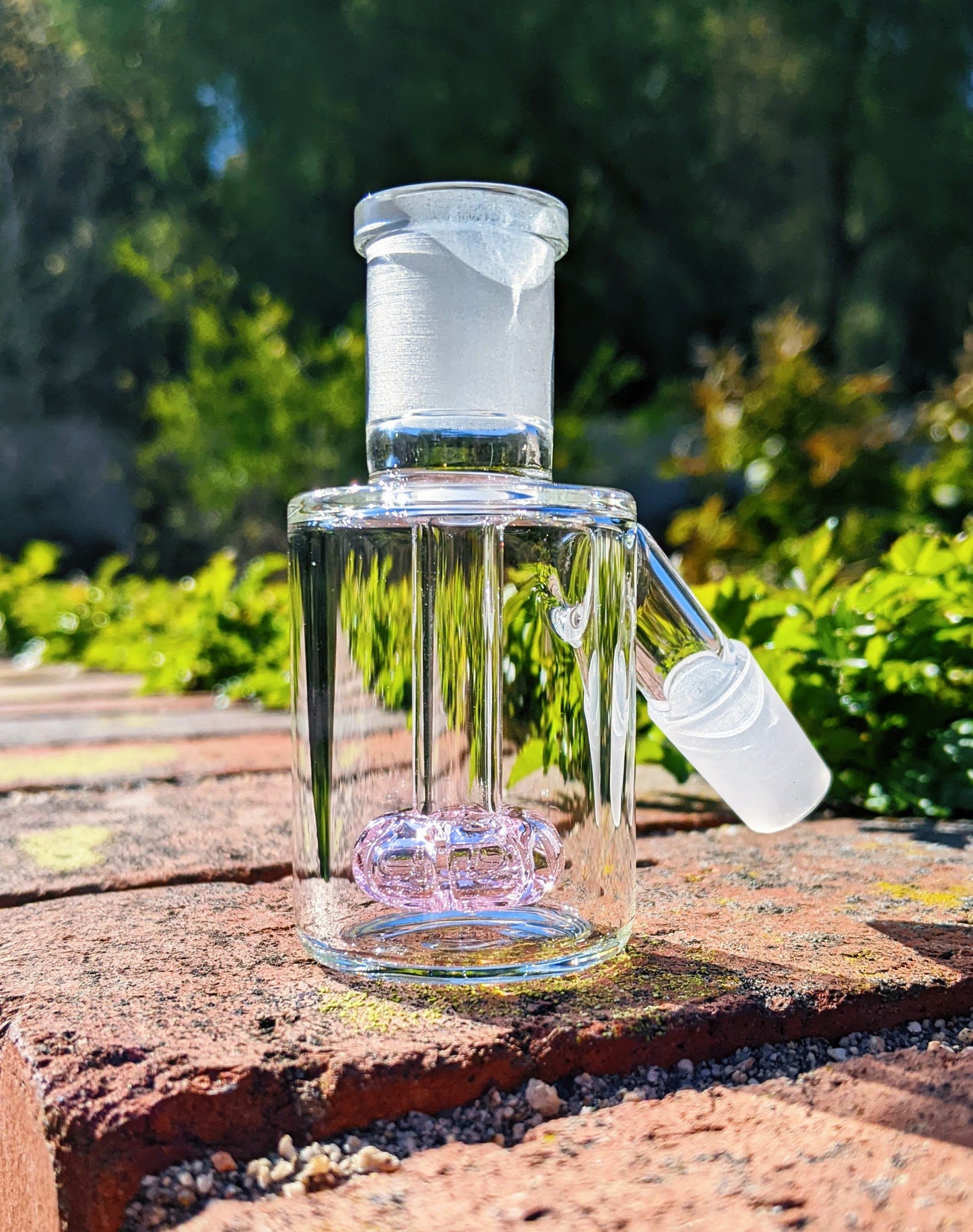 3" 14mm 45° Pink Mini Ash Catcher