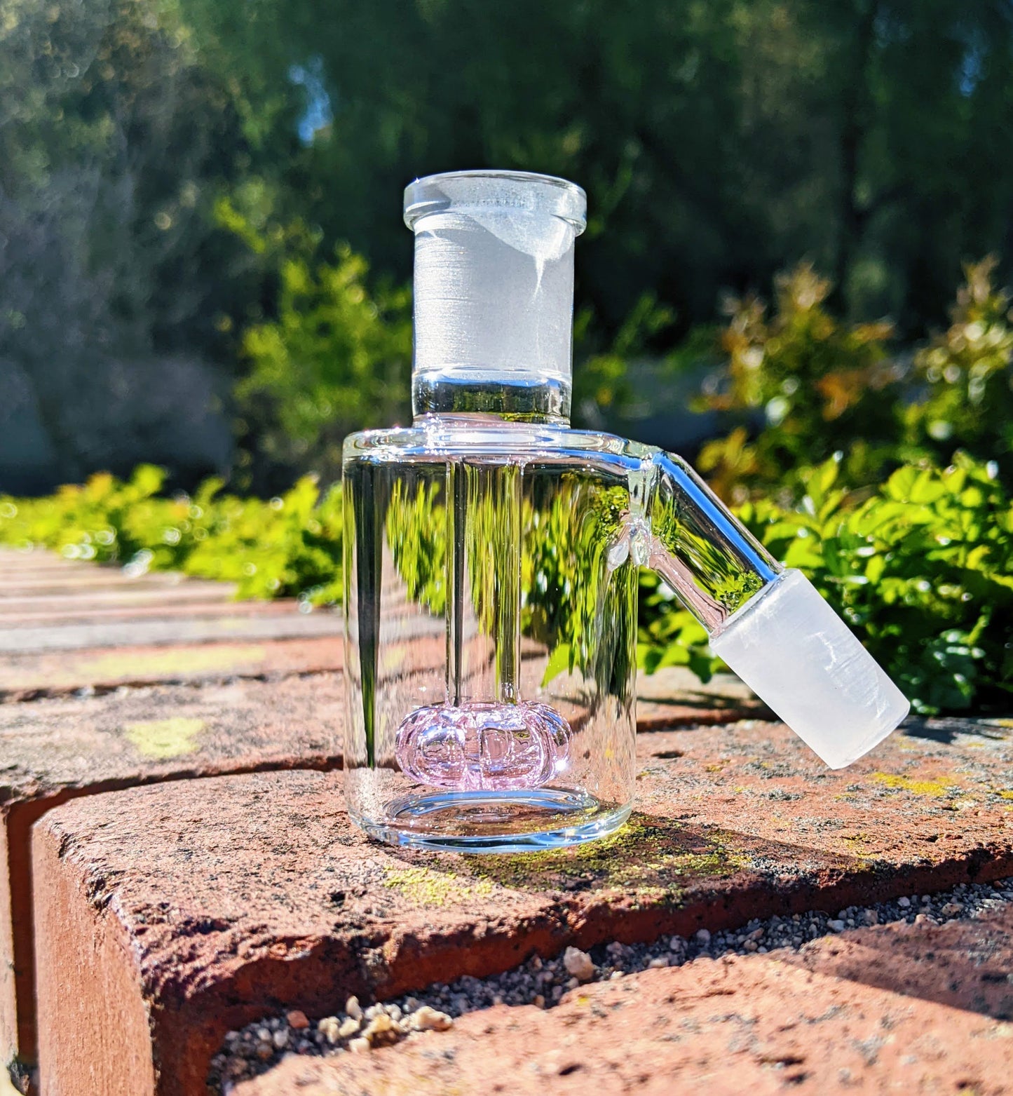 3" 14mm 45° Pink Mini Ash Catcher