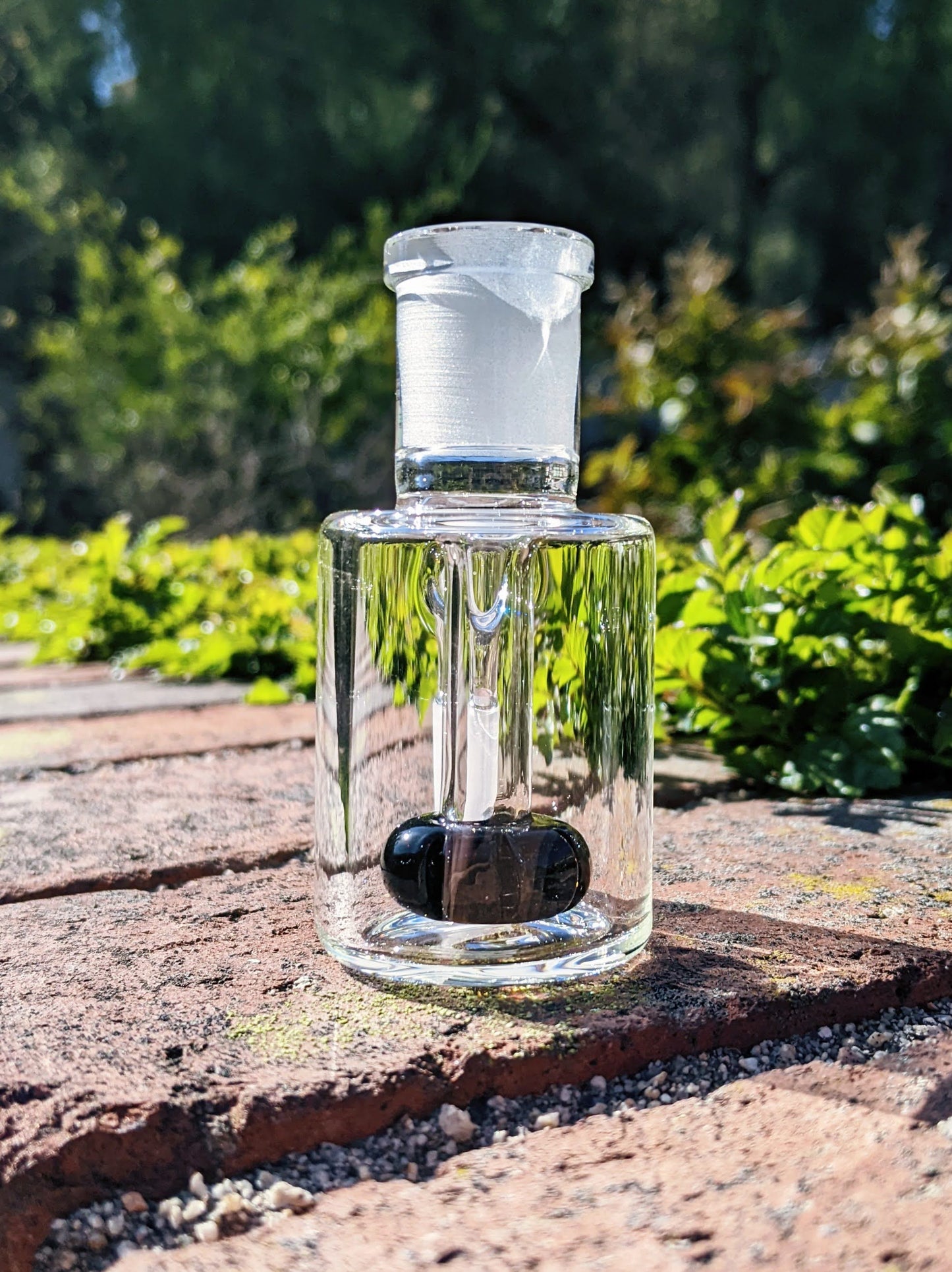 3" 14mm 90° Black Mini Ash Catcher