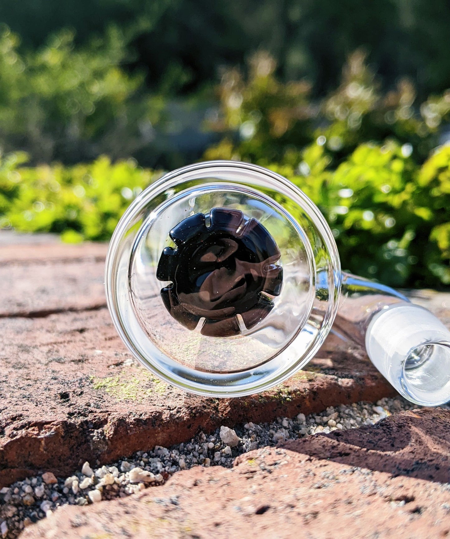 3" 14mm 90° Black Mini Ash Catcher