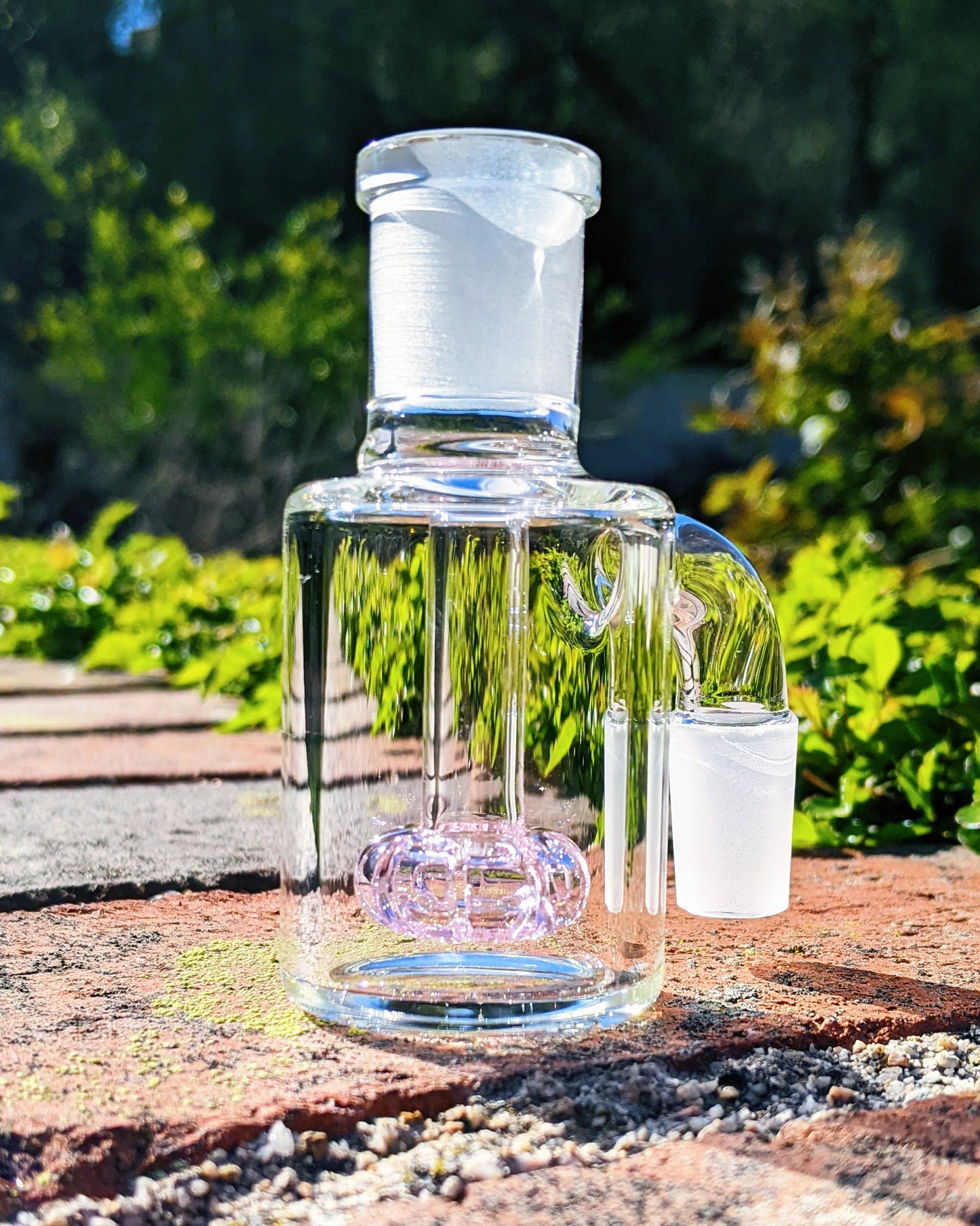 3" 14mm 90° Pink Mini Ash Catcher