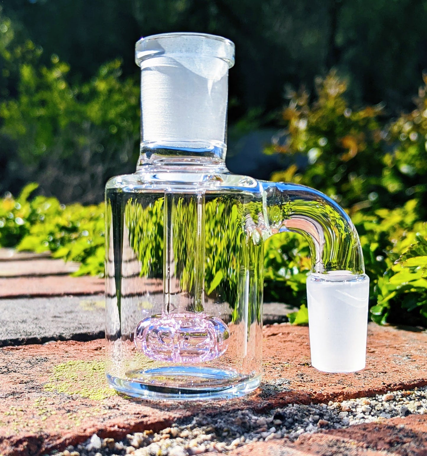 3" 14mm 90° Pink Mini Ash Catcher