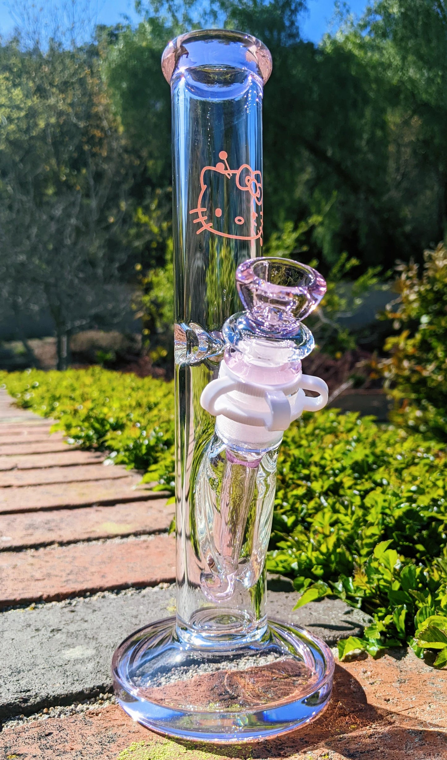 10" Pink Hello Kitty Straight Shooter Thick & Heavy