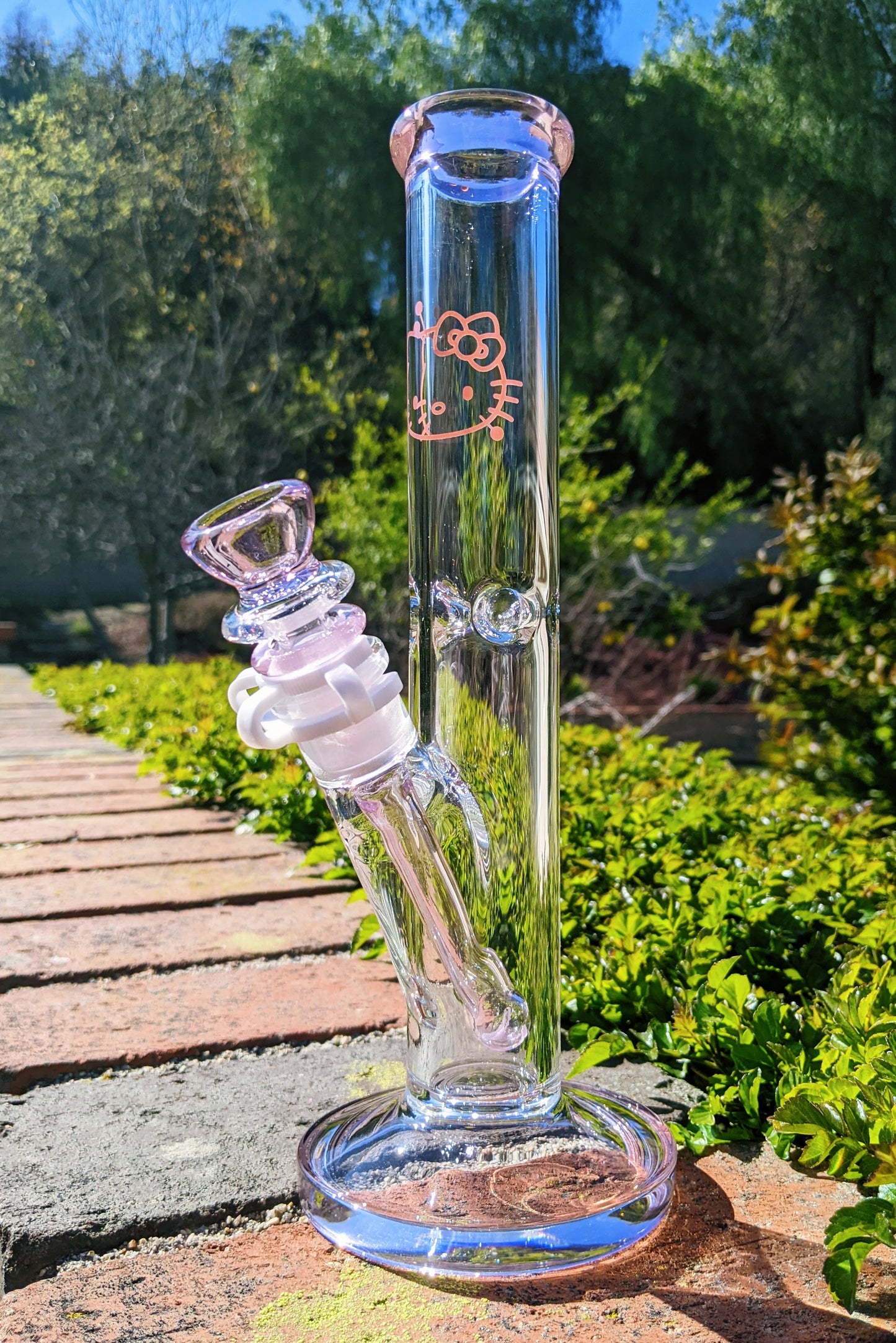 10" Pink Hello Kitty Straight Shooter Thick & Heavy