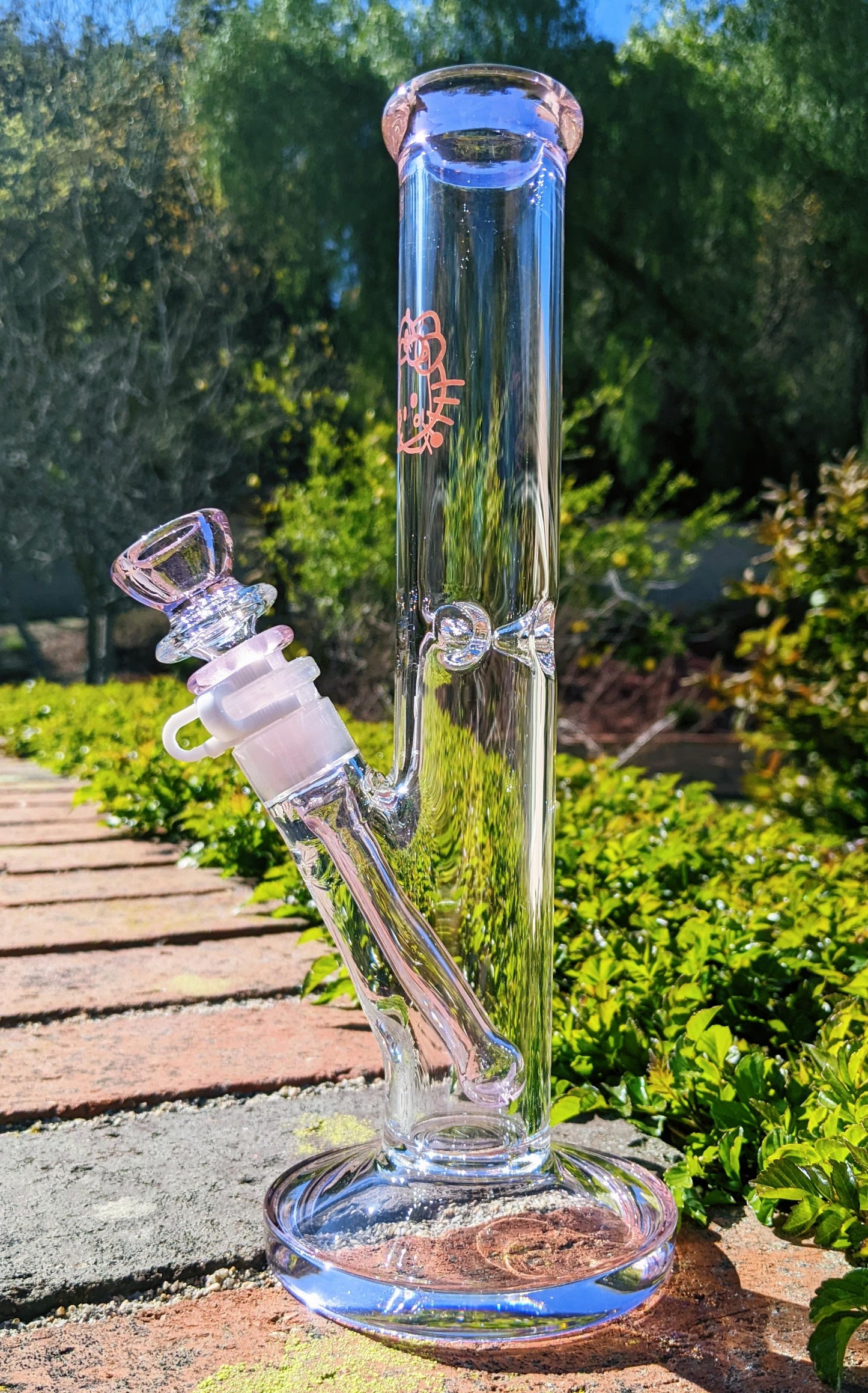 10" Pink Hello Kitty Straight Shooter Thick & Heavy