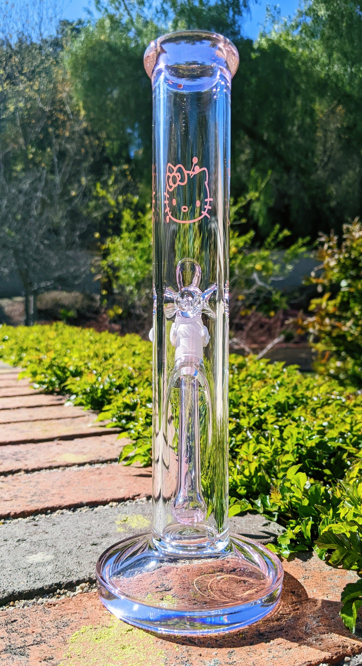 10" Pink Hello Kitty Straight Shooter Thick & Heavy
