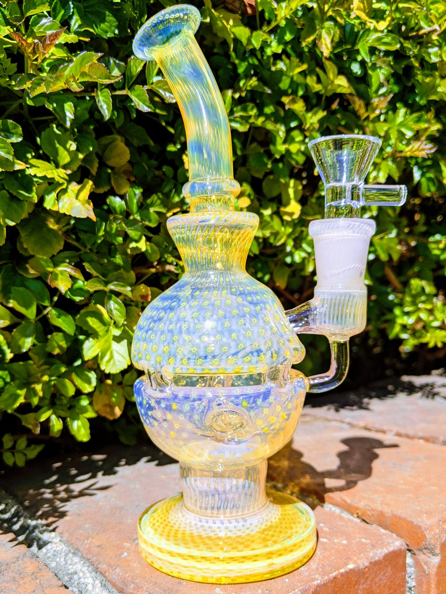 7" Canary Bubble Trap Fab Egg Rig Bowl & Banger Combo