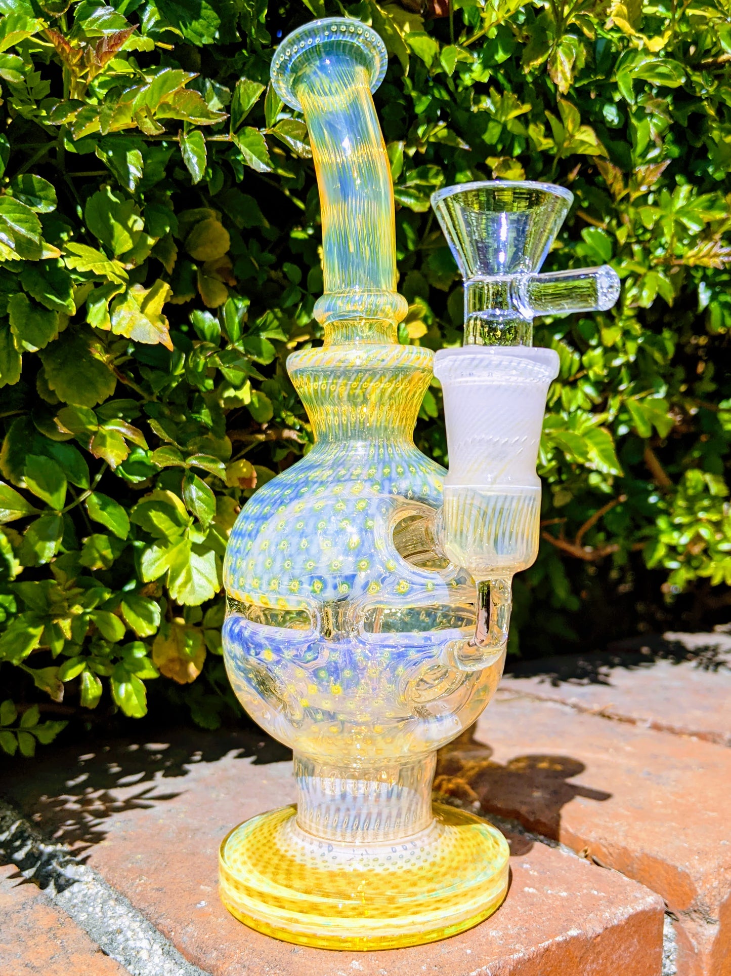 7" Canary Bubble Trap Fab Egg Rig Bowl & Banger Combo