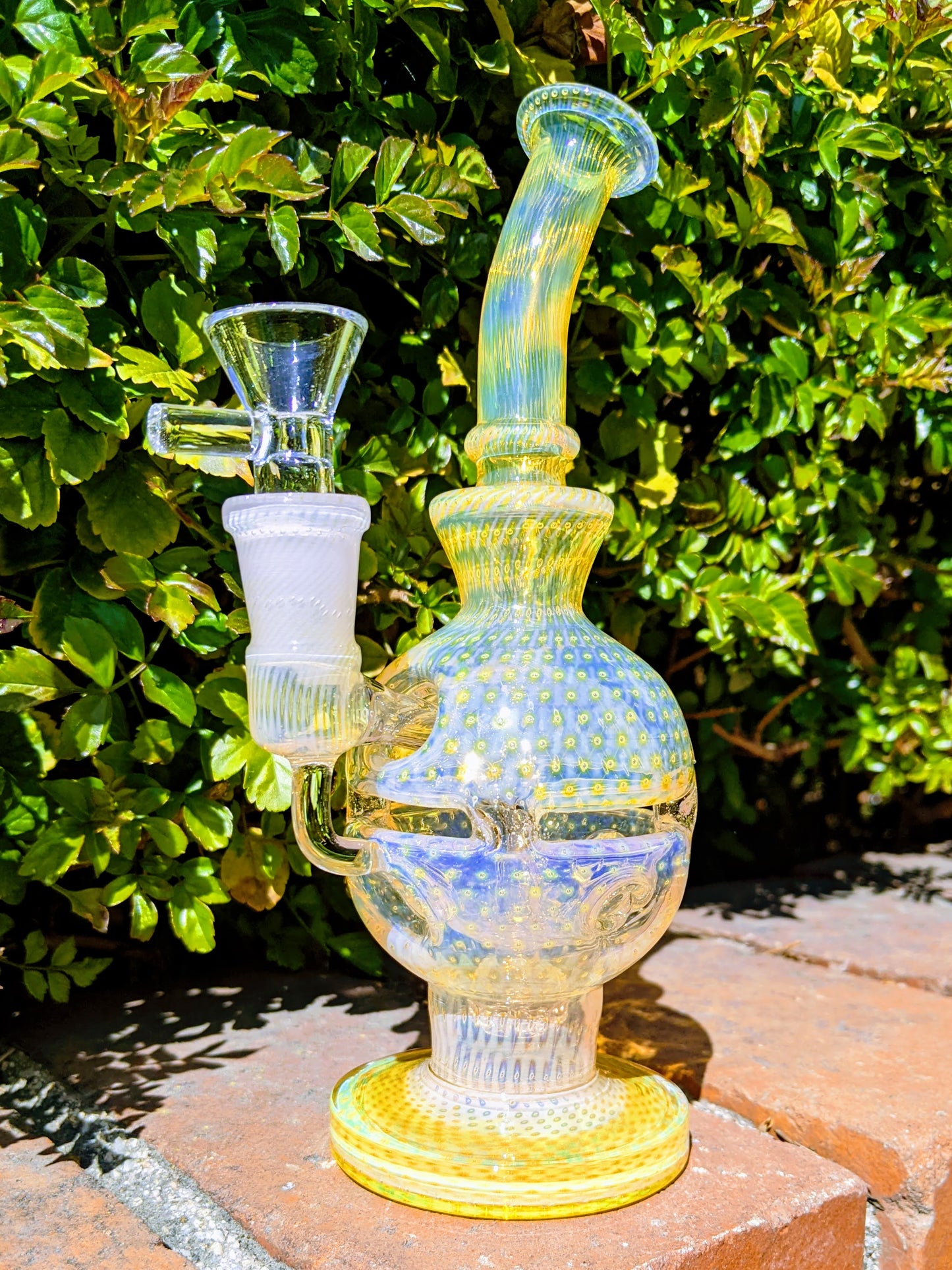 7" Canary Bubble Trap Fab Egg Rig Bowl & Banger Combo