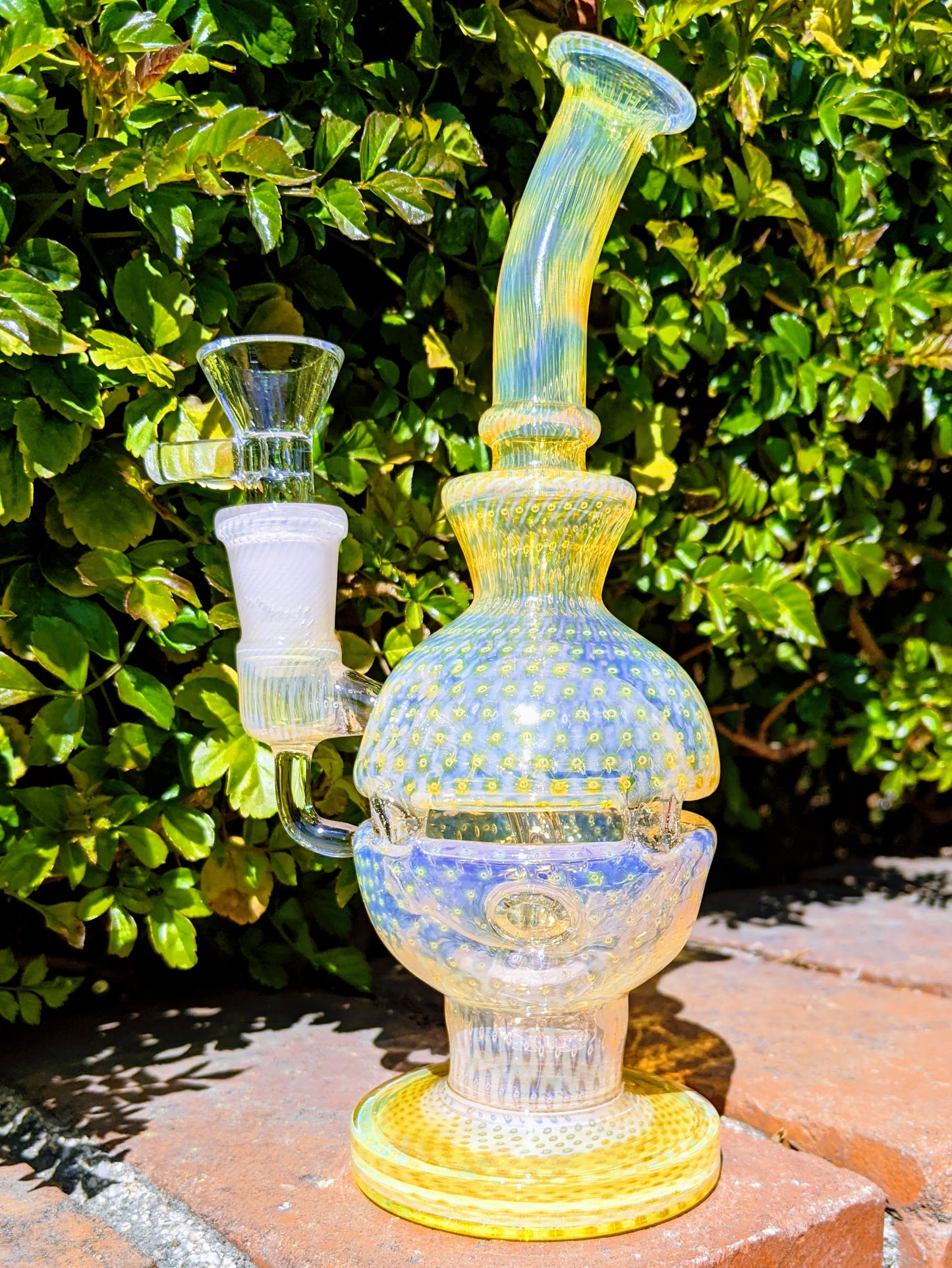 7" Canary Bubble Trap Fab Egg Rig Bowl & Banger Combo