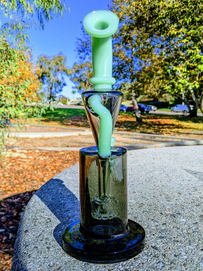 9" Green Premium Klein Recycler Rig