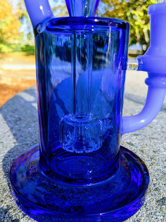 9" Blue Premium Klein Recycler Rig