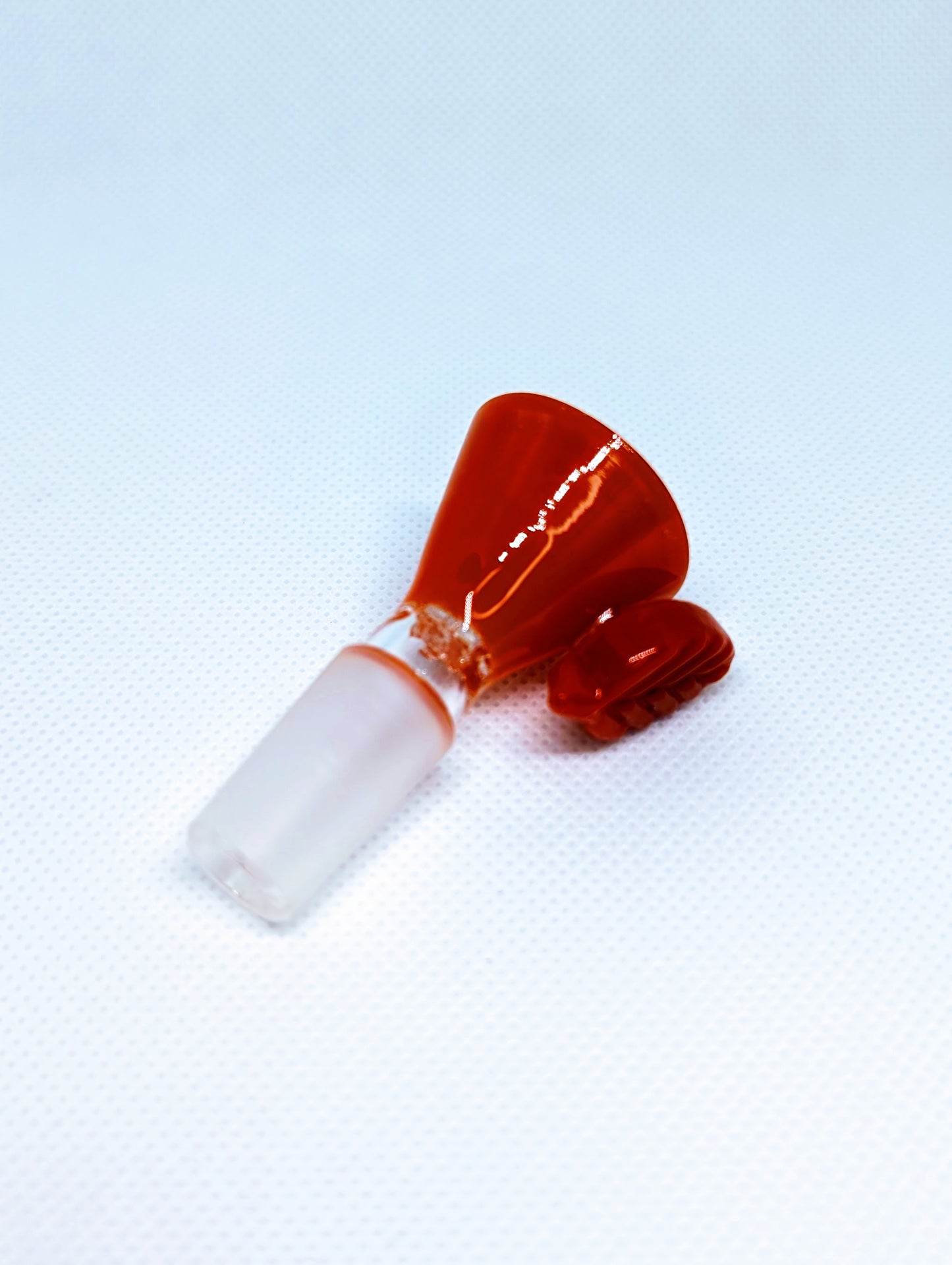 14mm Orange Leaf Handle Star Screen Filter Bowl Slide