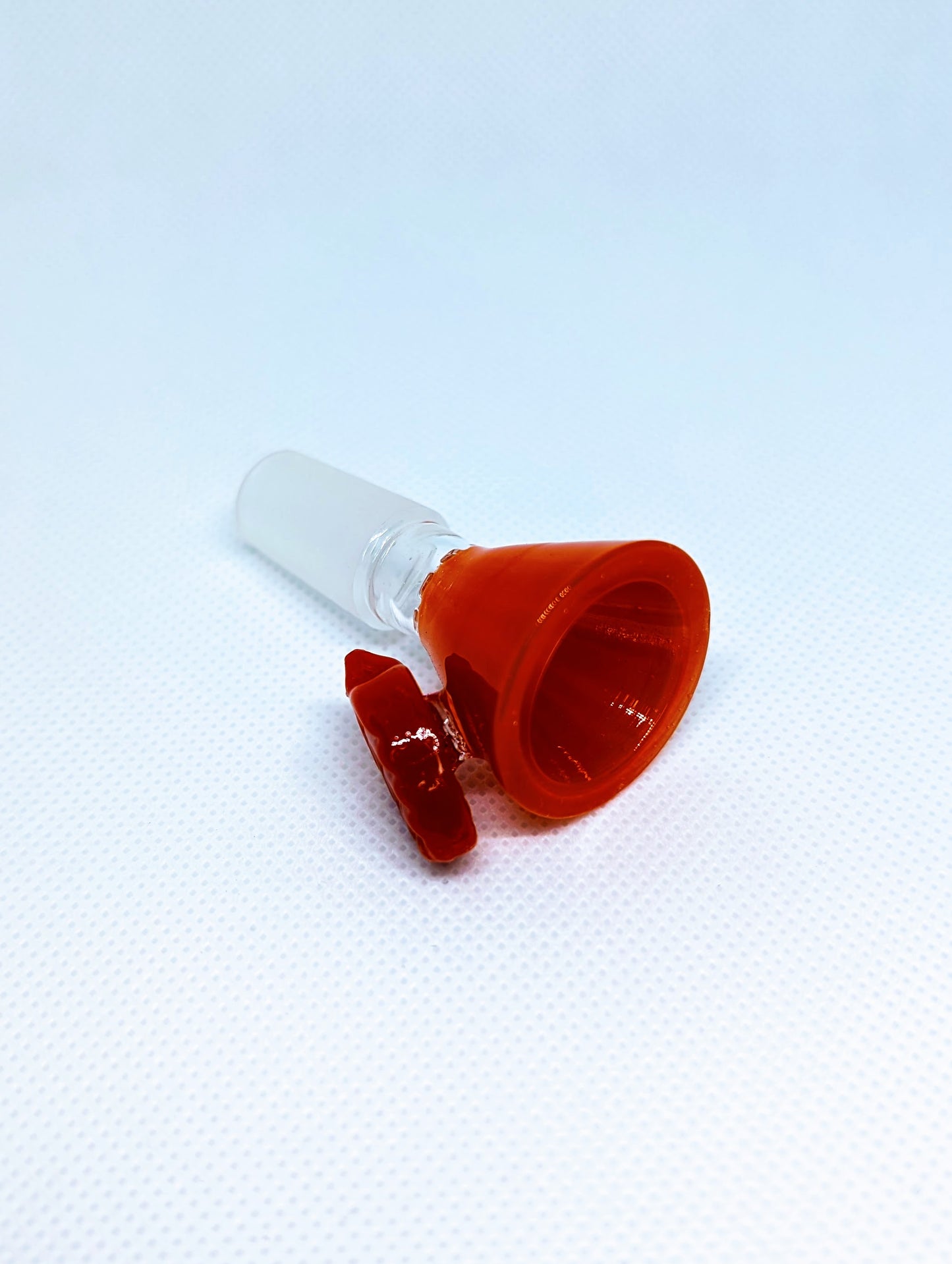 14mm Orange Leaf Handle Star Screen Filter Bowl Slide