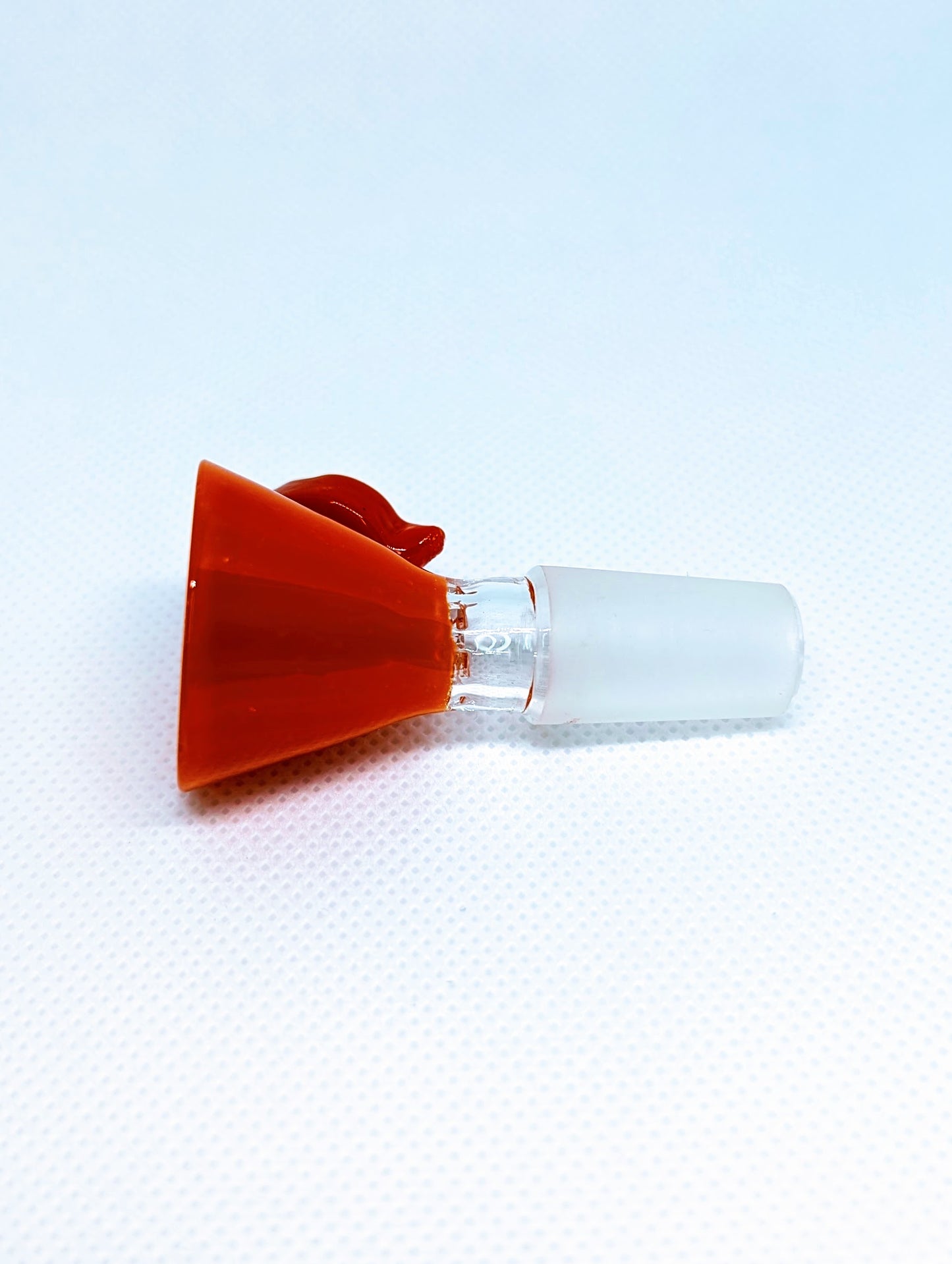 14mm Orange Leaf Handle Star Screen Filter Bowl Slide