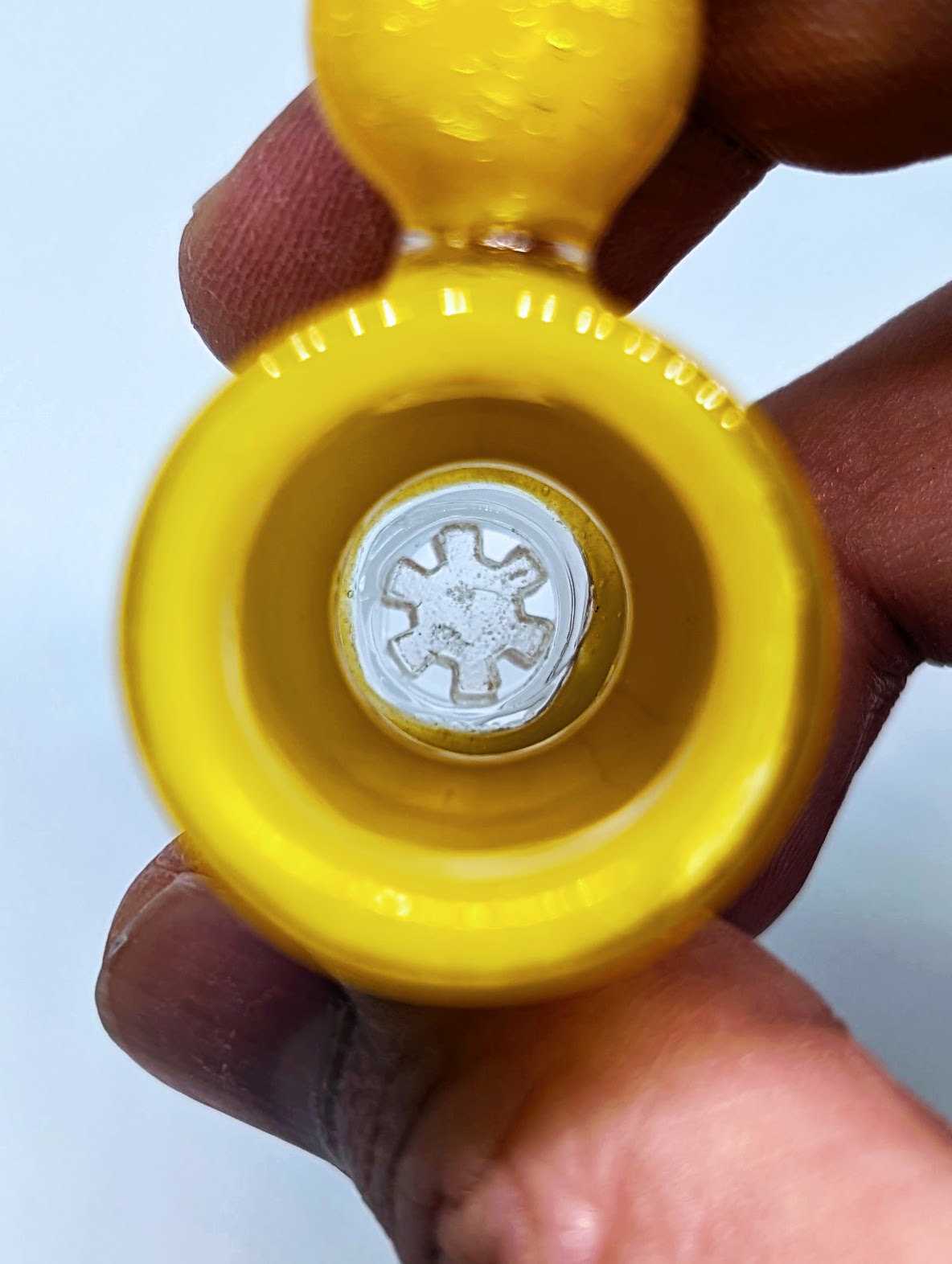 14mm Yellow Dichro Deep Well Screen Filter Bowl