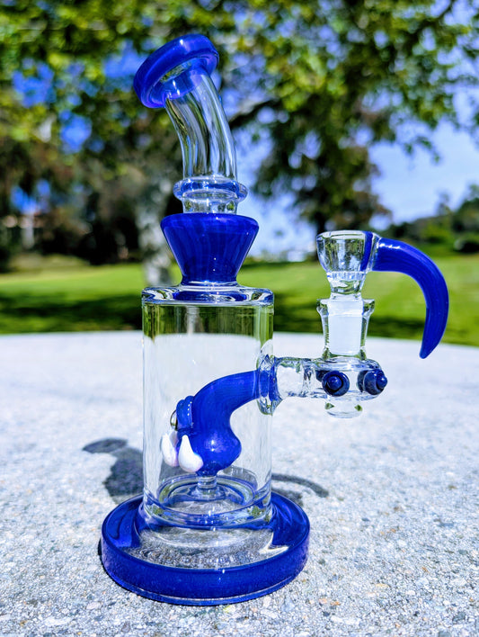 8" Cobalt Cyclops Rig & Matching Screen Filter Bowl