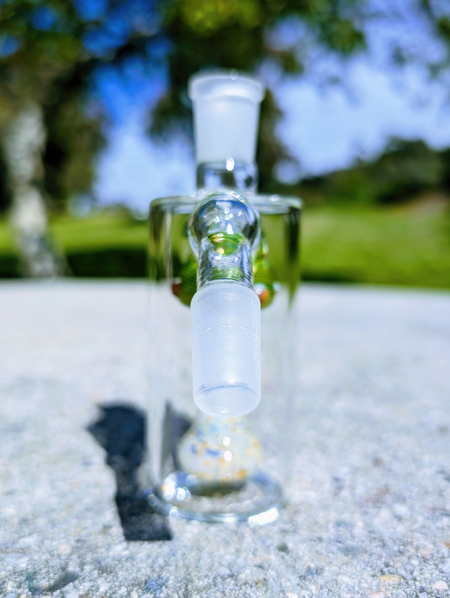 5" 14mm 45° Magic Mushroom Perc Ash Catcher