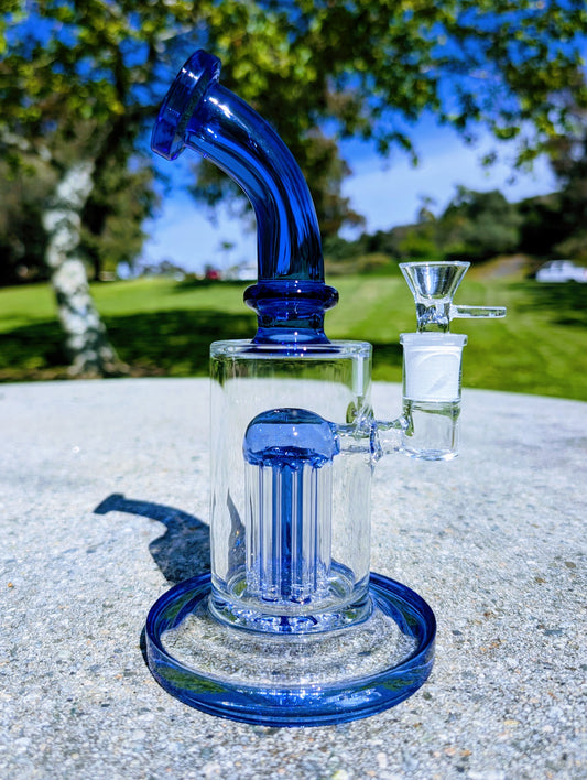 9" Blue Tree Percolator Rig