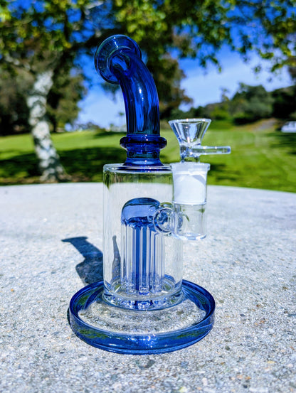 9" Blue Tree Percolator Rig