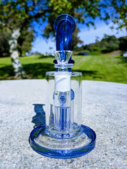 9" Blue Tree Percolator Rig
