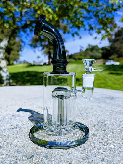 9" Black Tree Percolator Rig
