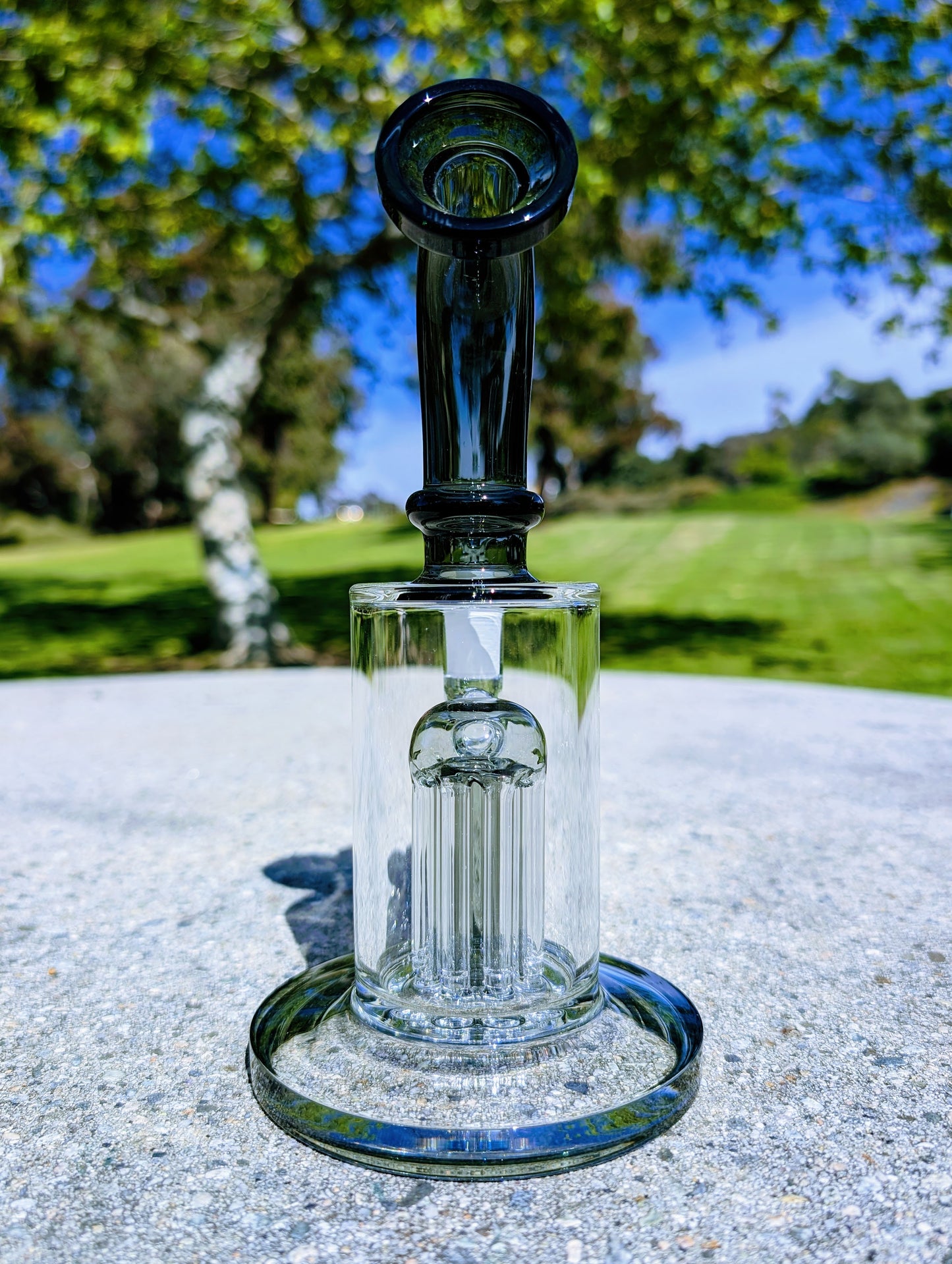 9" Black Tree Percolator Rig